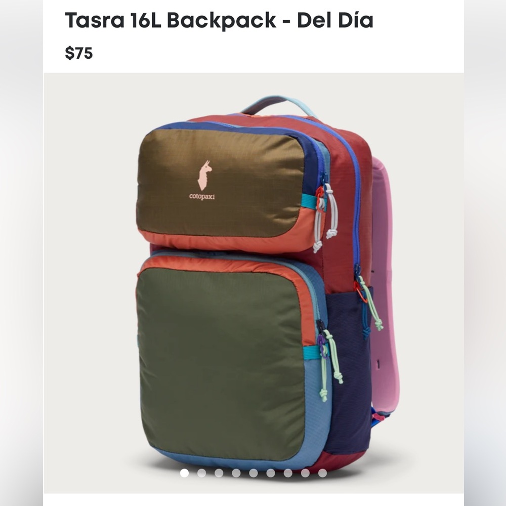 Cotopaxi backpack 16 L